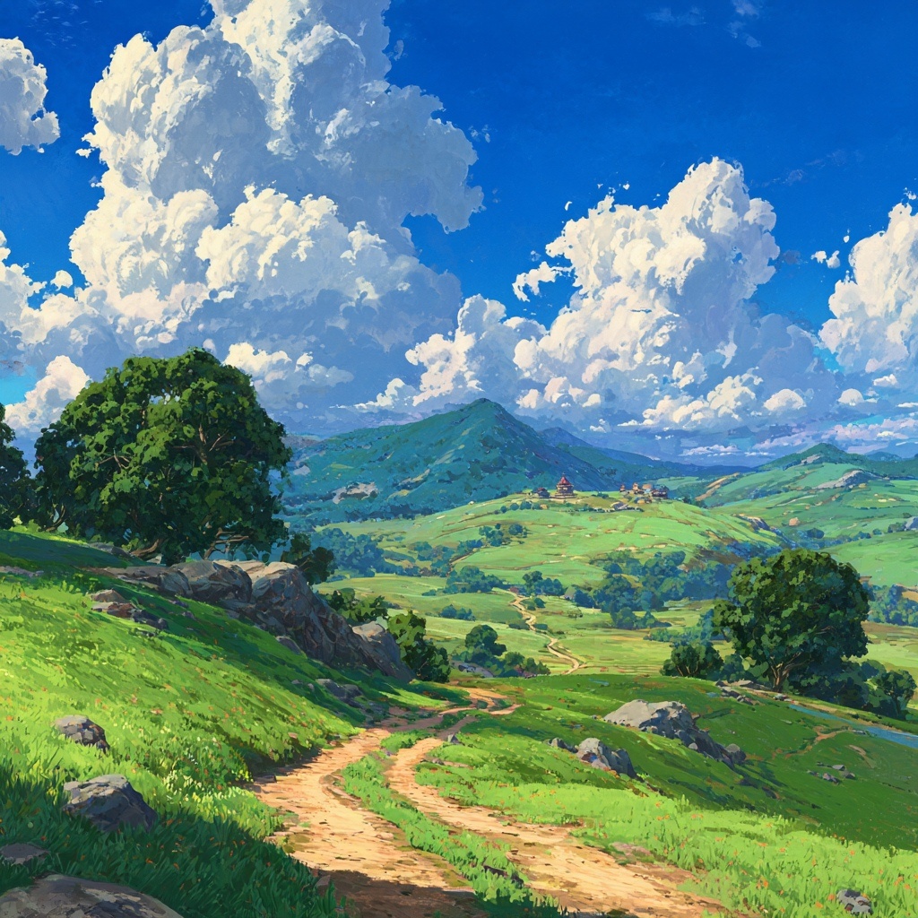 Green Landscape 4k Wallpaper